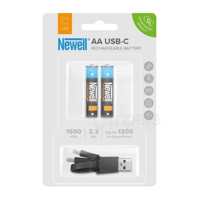 Akumulatorki Newell Li-ion AA USB-C 1550mAh