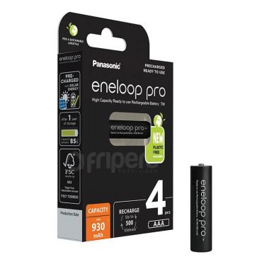 Akumulatorki Ni-MH AAA Eneloop PRO 930mAh 4szt Eko-pack