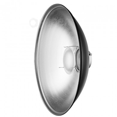 Czasza Beauty Dish Freepower 70cm srebrna bowens, z dyfuzorem i gridem