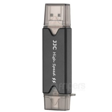 Czytnik kart pamięci JJC USB / USB-C SD i microSD (SDXC, SDHC)