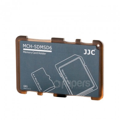 Etui na karty JJC SDMSD6GR na karty SD i micro SD