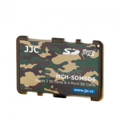 Etui na karty JJC SDMSD6YG na karty SD i micro SD