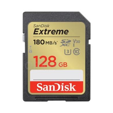 Karta pamięci SDXC SanDisk Extreme 128GB 180/90MB/s