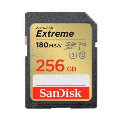 Karta pamięci SDXC SanDisk Extreme 256GB 180/130MB/s