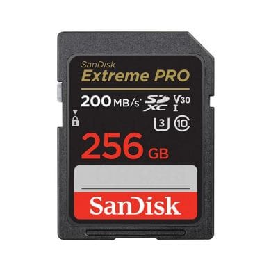 Karta pamięci SDXC SanDisk Extreme PRO 256GB 200/140MB/s