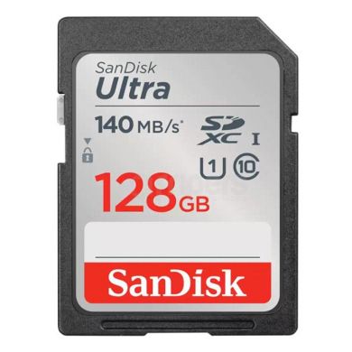 Karta pamięci SDHC SanDisk Ultra 128 GB 140 MB/s