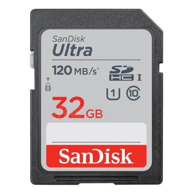 Karta pamięci SDHC SanDisk Ultra 32 GB 120 MB/s