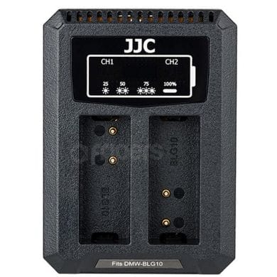 Ładowarka dwukanałowa JJC DCH-BLG10 do akumulatorów DMW-BLG10