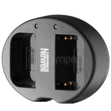 Ładowarka dwukanałowa Newell SDC-USB do baterii NP-FM/NP-F