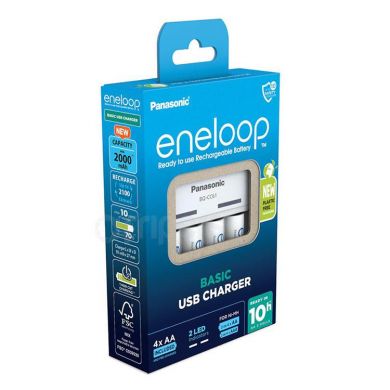 Ładowarka Eneloop BQ-CC61 USB Eco-pack + 4x AA 2000mAh
