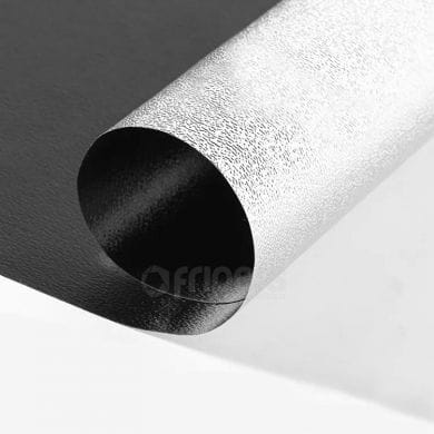 Materiał odbijający Freepower 2w1 2x1,48m - srebrny, czarny