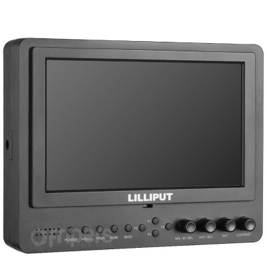 Monitor podglądowy Lilliput 665/WH + Nadajnik WHDI