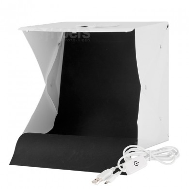 Namiot bezcieniowy FreePower LED USB 40cm z oświetleniem LED i reg. jasności