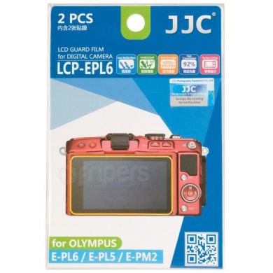 Osłona LCD JJC Olympus E-PL6 E-PL5 E-PM2 poliwęglanowa