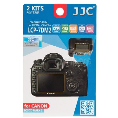 Zestaw osłon LCD JJC Canon EOS 7D Mark II poliwęglanowa