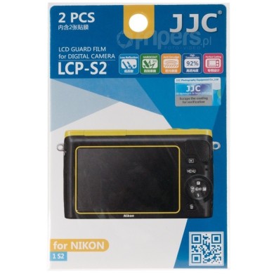 Osłona LCD JJC Nikon 1 S2 poliwęglanowa