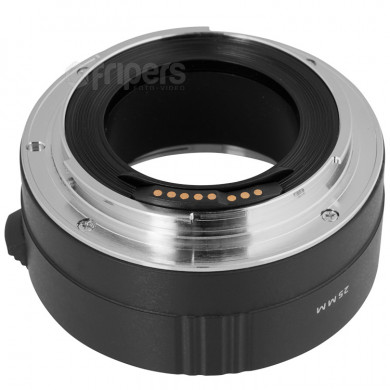 Pierścień pośredni makro JJC do Canon EF 25 mm przenosi automatykę