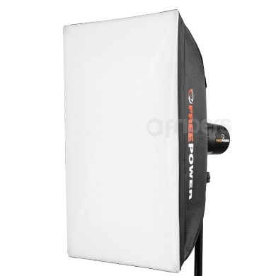 Softbox UNI FreePower 50x70cm 6,5-9,5cm, podwójny dyfuzor