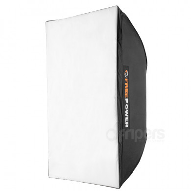Softbox UNI FreePower 60x90cm 6,5-9,5cm, podwójny dyfuzor