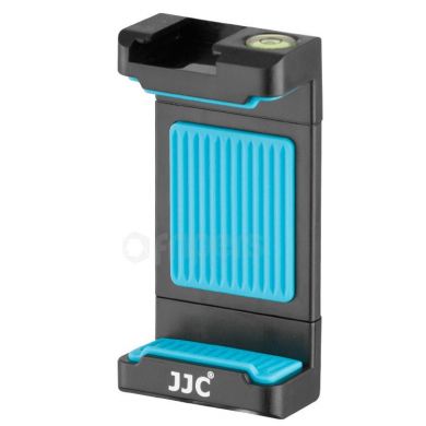 Uchwyt na smartfona JJC SPC1A niebieski z poziomicą i sankami