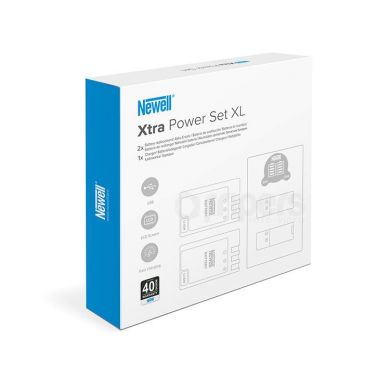 Ładowarka + akumulator Newell Xtra Power Set XL zamiennik LP-E17